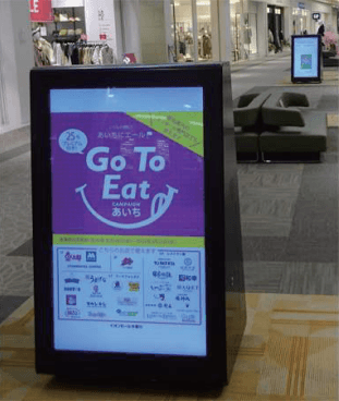 モール内広告 デジタルサイネージ