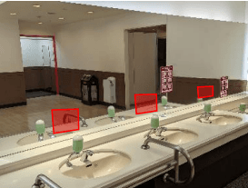 モール内広告 化粧室