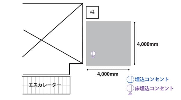 2F ウエストコート吹抜け横1
