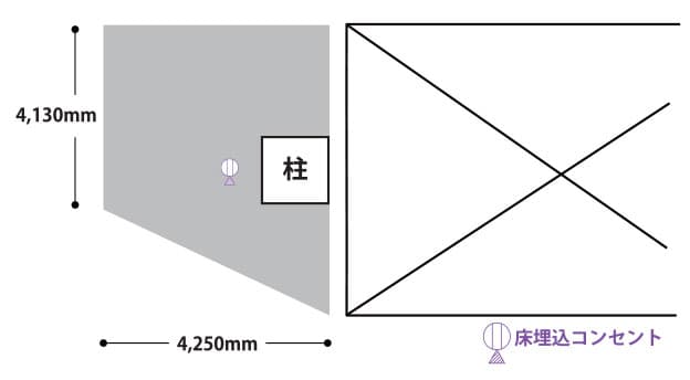2F 西側吹抜け西1