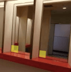 モール内広告 化粧室1