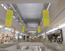 モール内広告 大型バナー1