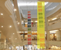 モール内広告 大型バナー