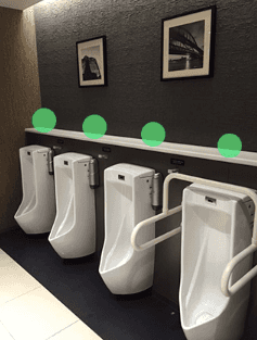 モール内広告 化粧室