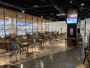 モール内広告 フードコート1