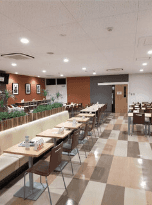 モール内広告 従業員休憩室