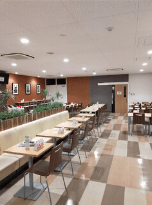 モール内広告 従業員休憩室