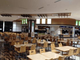 モール内広告 フードコート