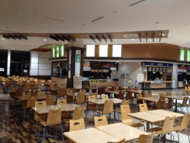 モール内広告 フードコート