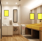 モール内広告 授乳室1