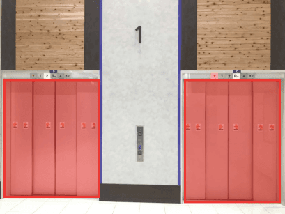 広告②_エレベーター扉