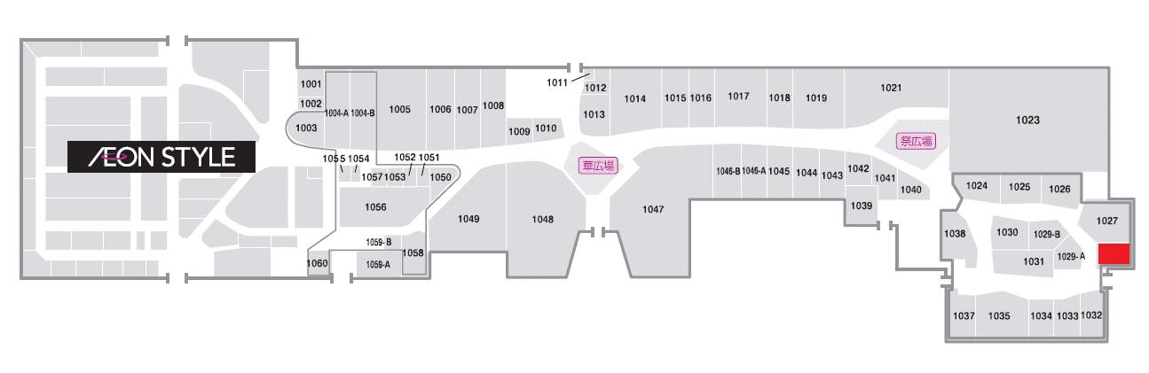 1Fフロアマップ