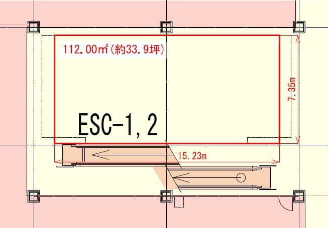 1F ウエストコート図面