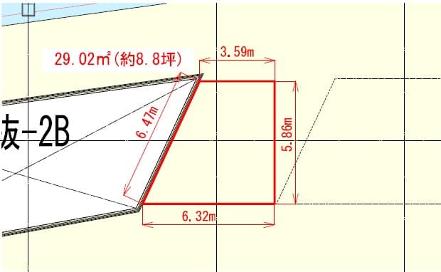2F ウエストブリッジ右 図面