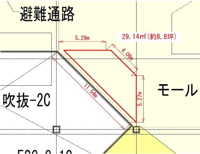 2F フードフォレスト入口 図面