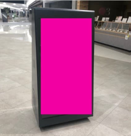 モール内広告 モールストリートビジョン1