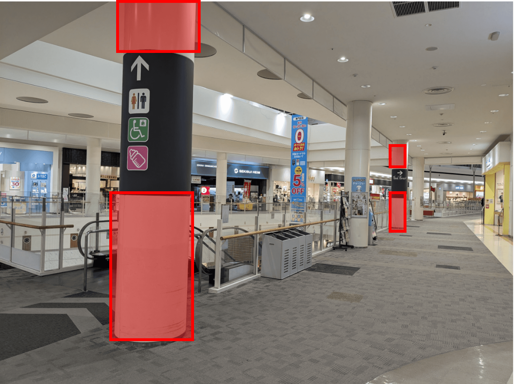 広告⑥ イーストスクエア柱巻き