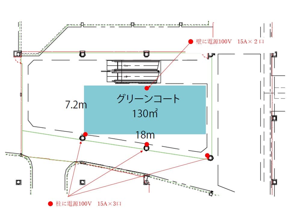 グリーンコートの図面・フロアマップ1