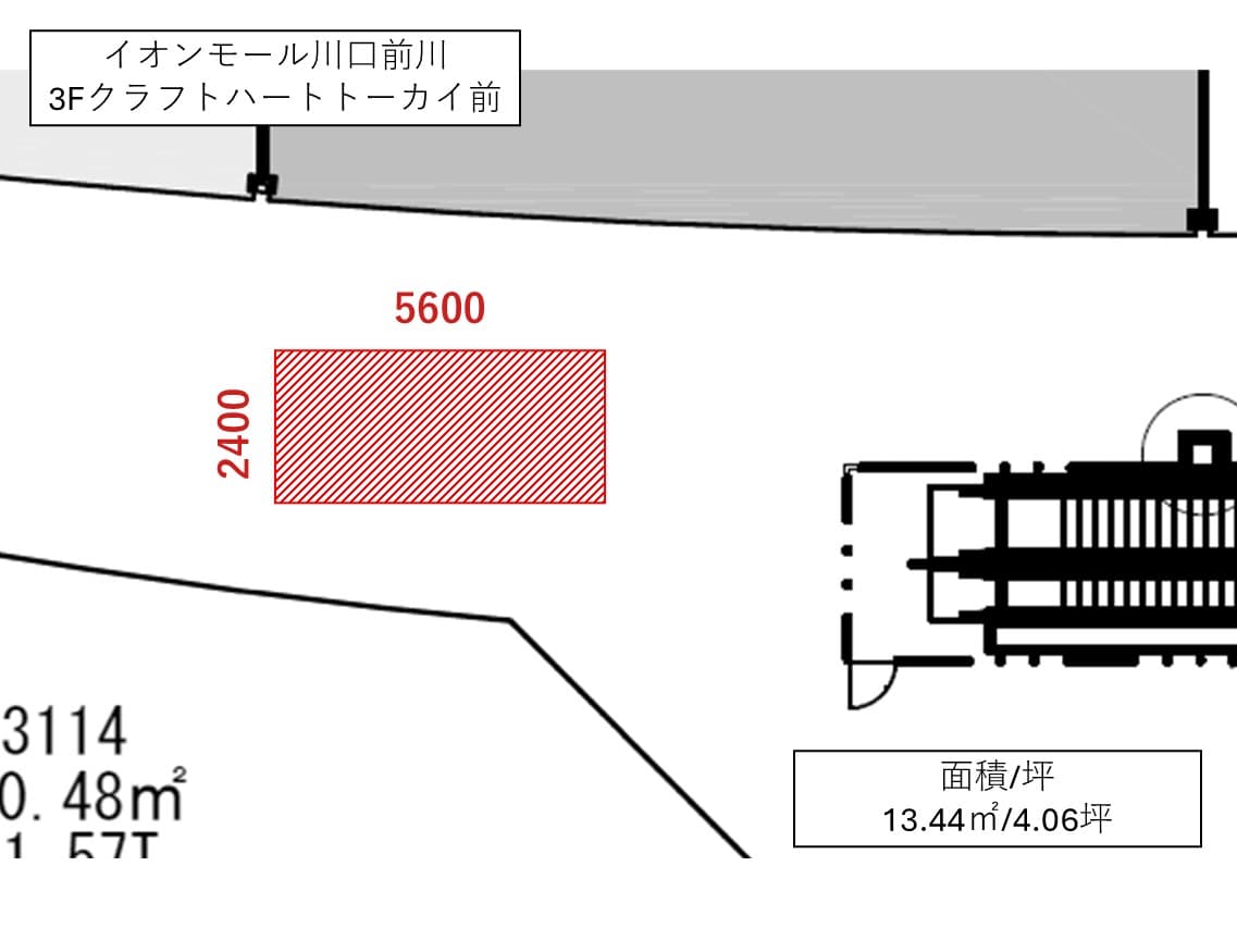 クラフトハートトーカイ前の図面・フロアマップ