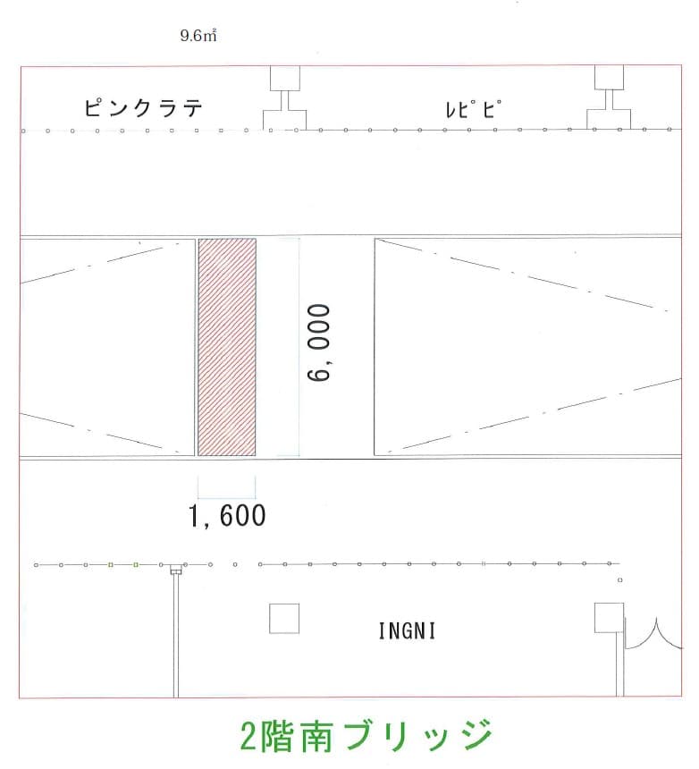 南ブリッジの図面・フロアマップ1