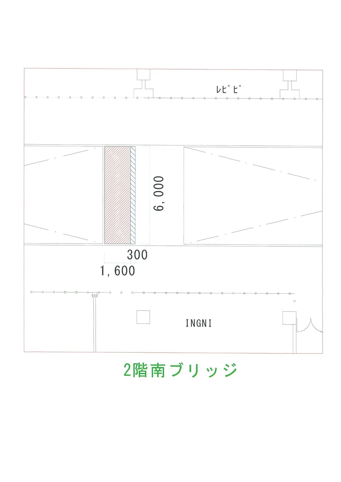 南ブリッジの図面・フロアマップ1
