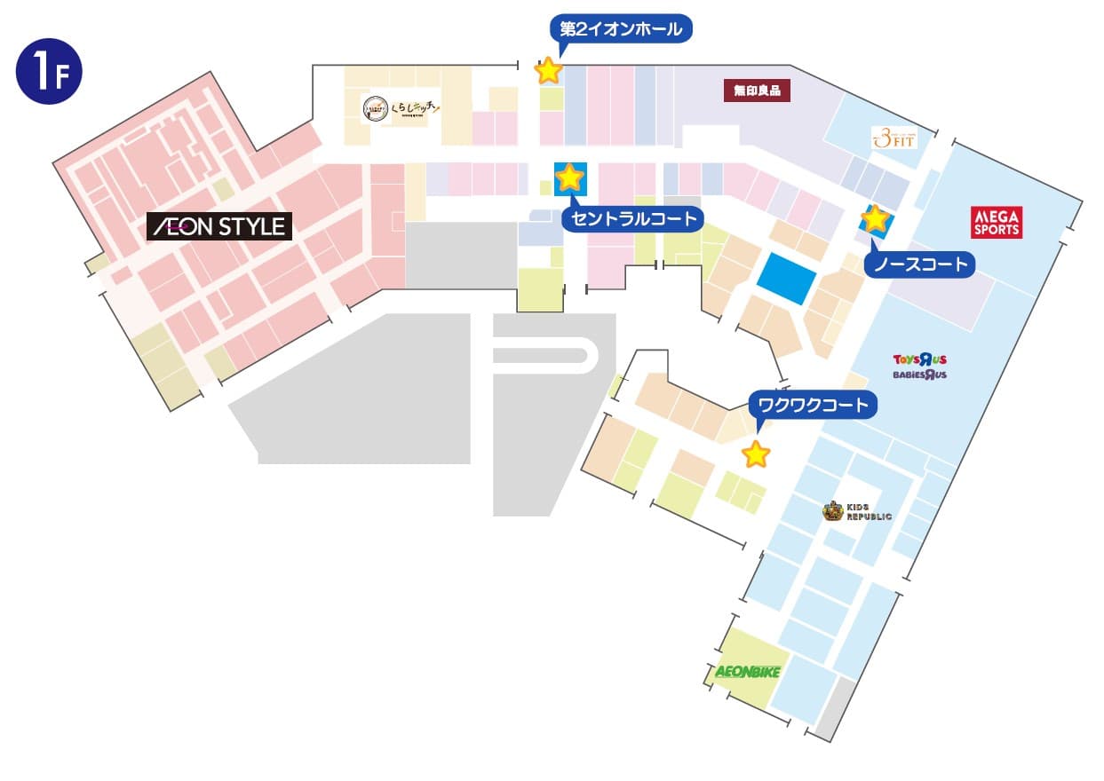 ②ノースコートの図面・フロアマップ