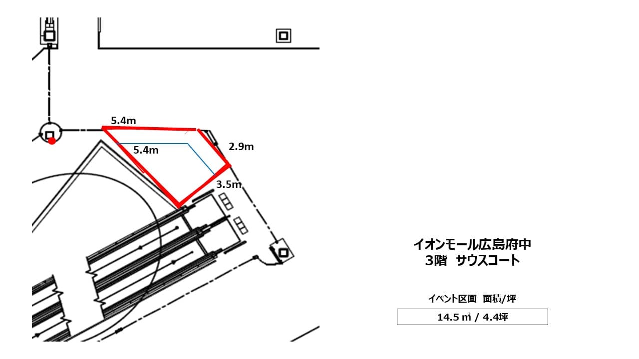 3階 サウスコートの図面・フロアマップ