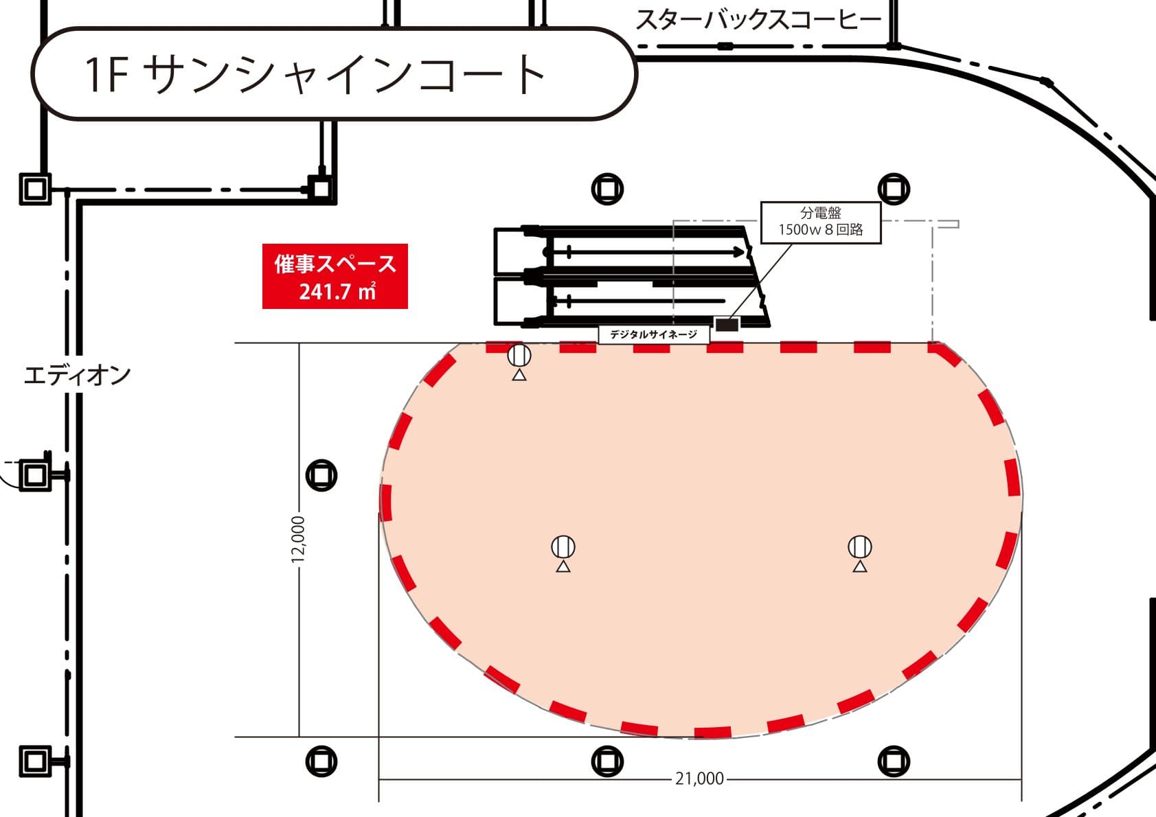 サンシャインコートの図面・フロアマップ