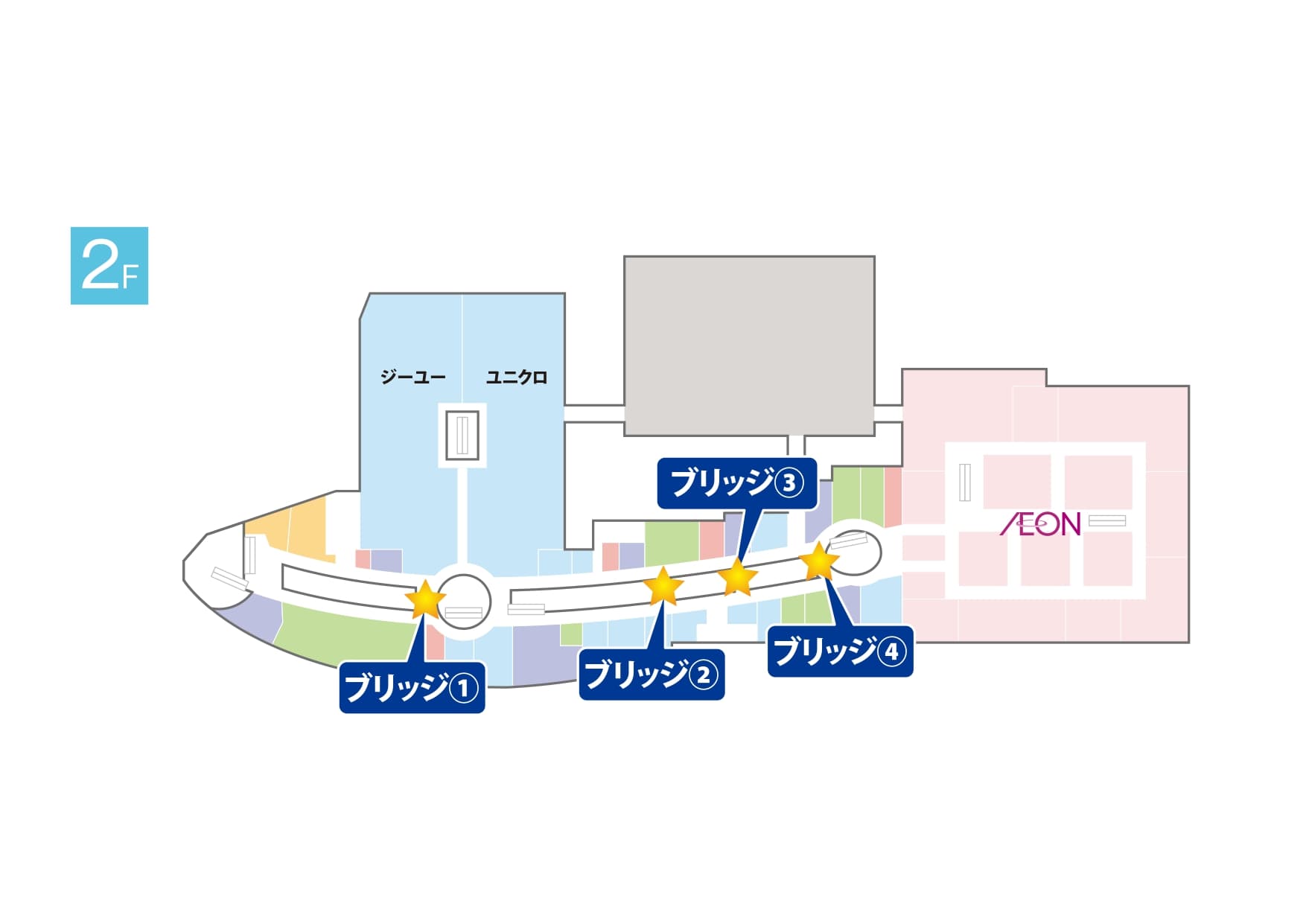 ブリッジ② SM2前の図面・フロアマップ