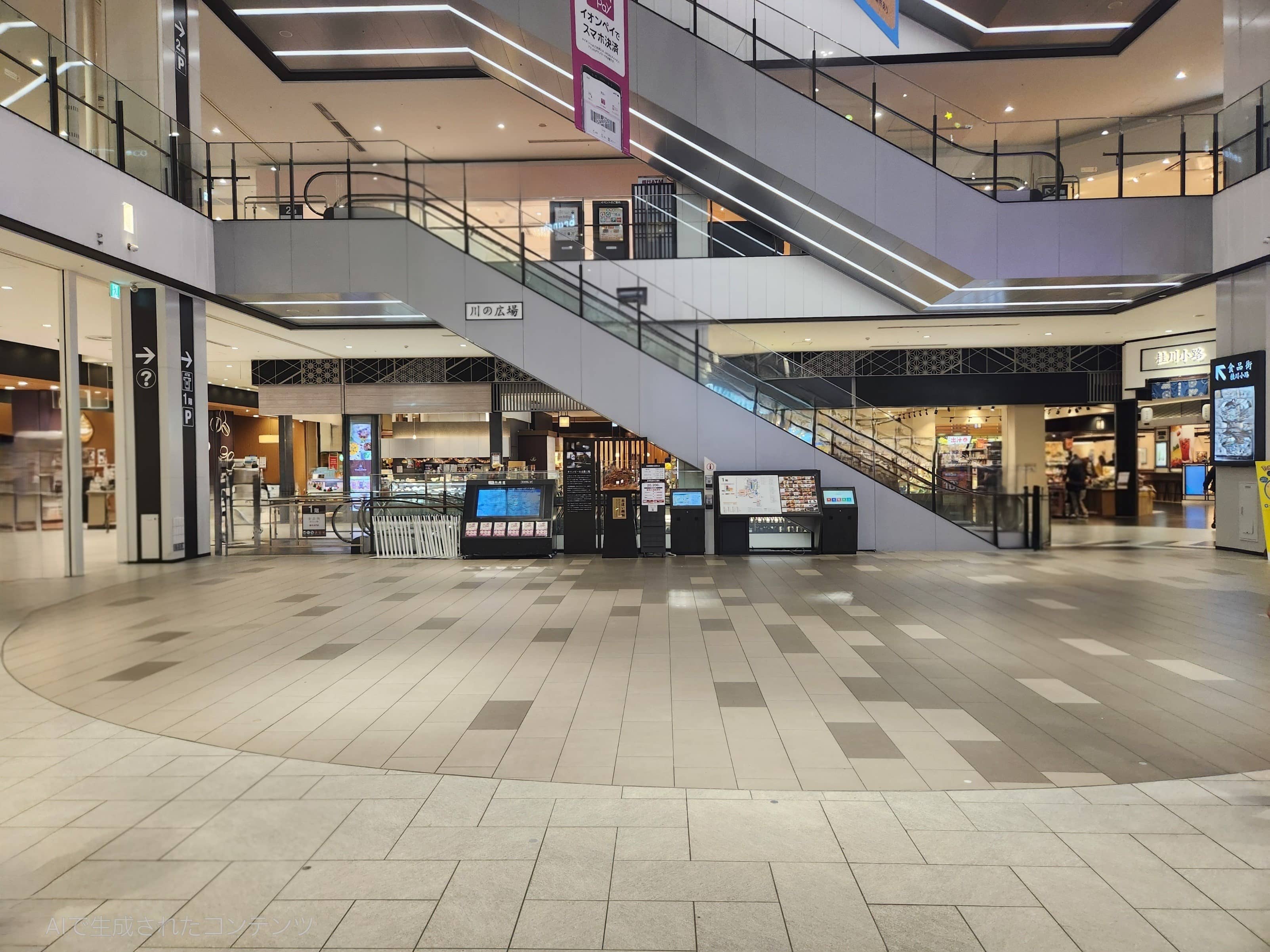 1階 川の広場