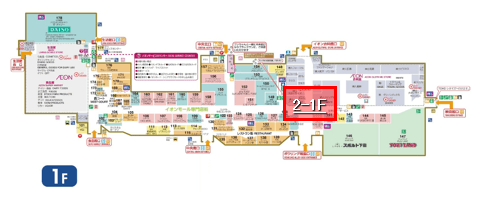 モール内広告 デジタルサイネージ(縦型)の図面・フロアマップ