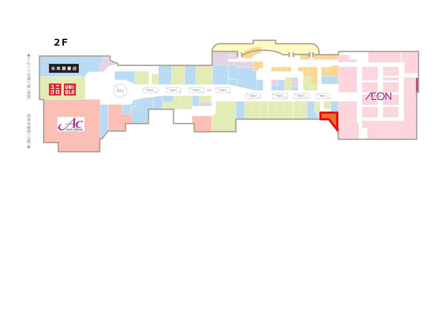 2階 202区画の図面・フロアマップ1