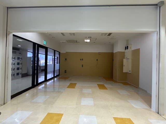 シャコちゃんコート西入口に近い区画