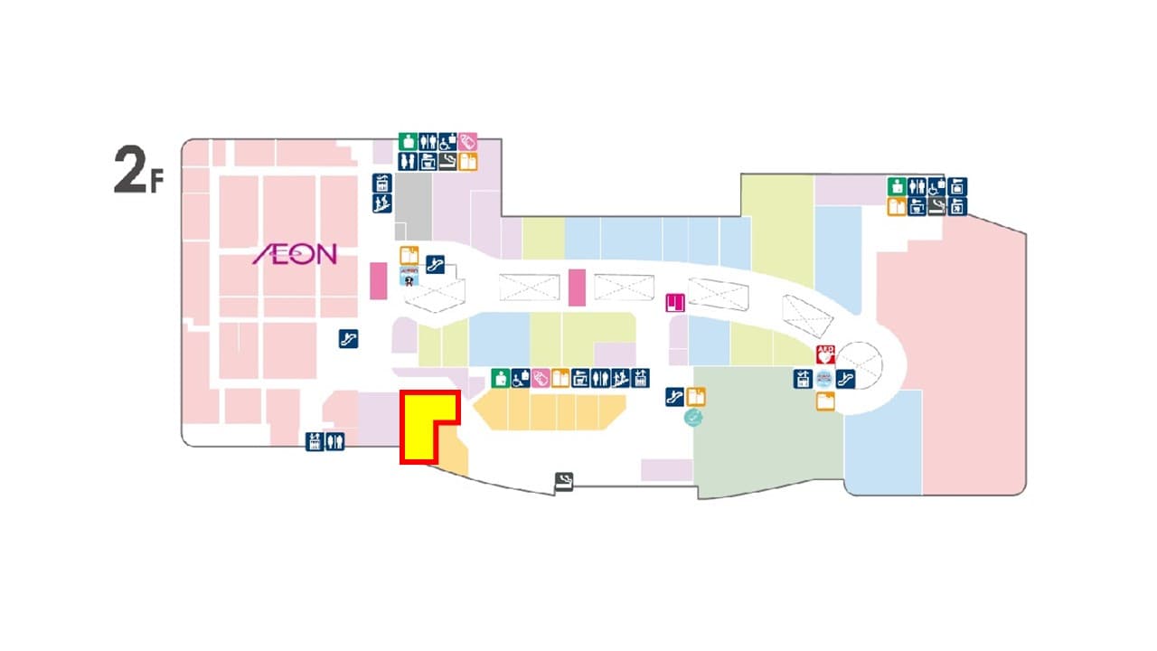 2階宮崎ツアーサービス前の図面・フロアマップ