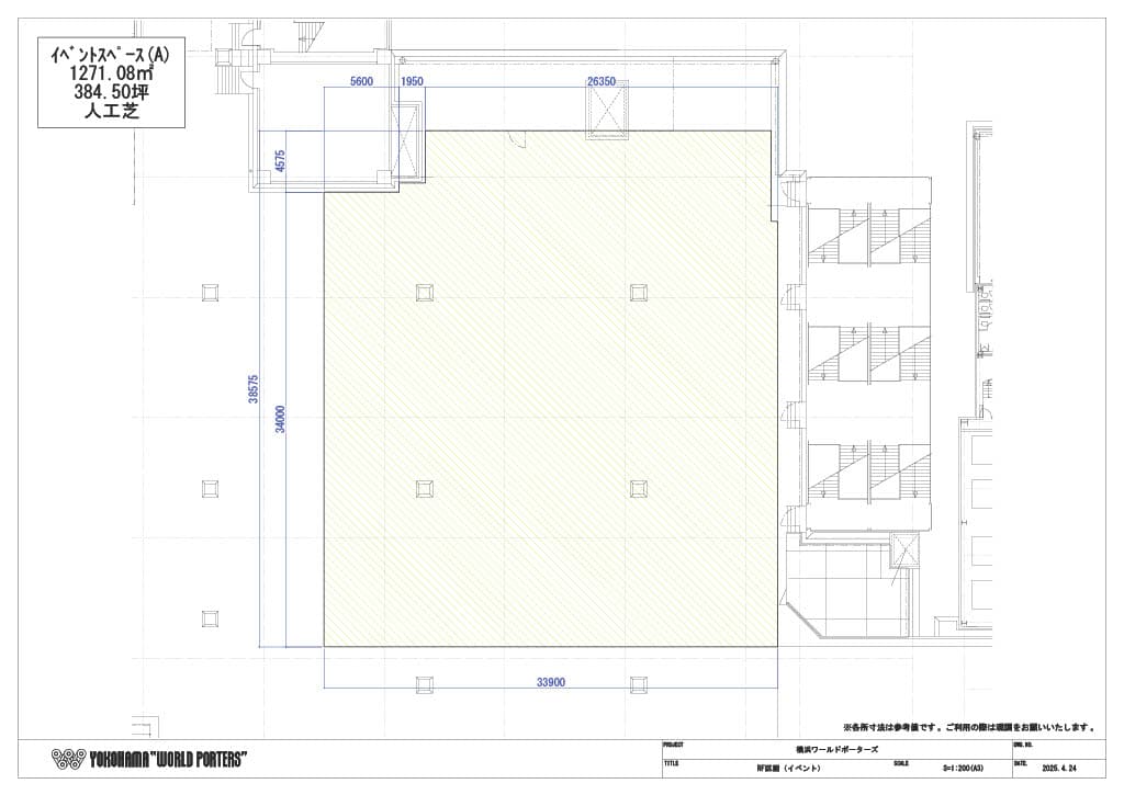 【マーケット広場】屋上ルーフトップワールドの図面・フロアマップ