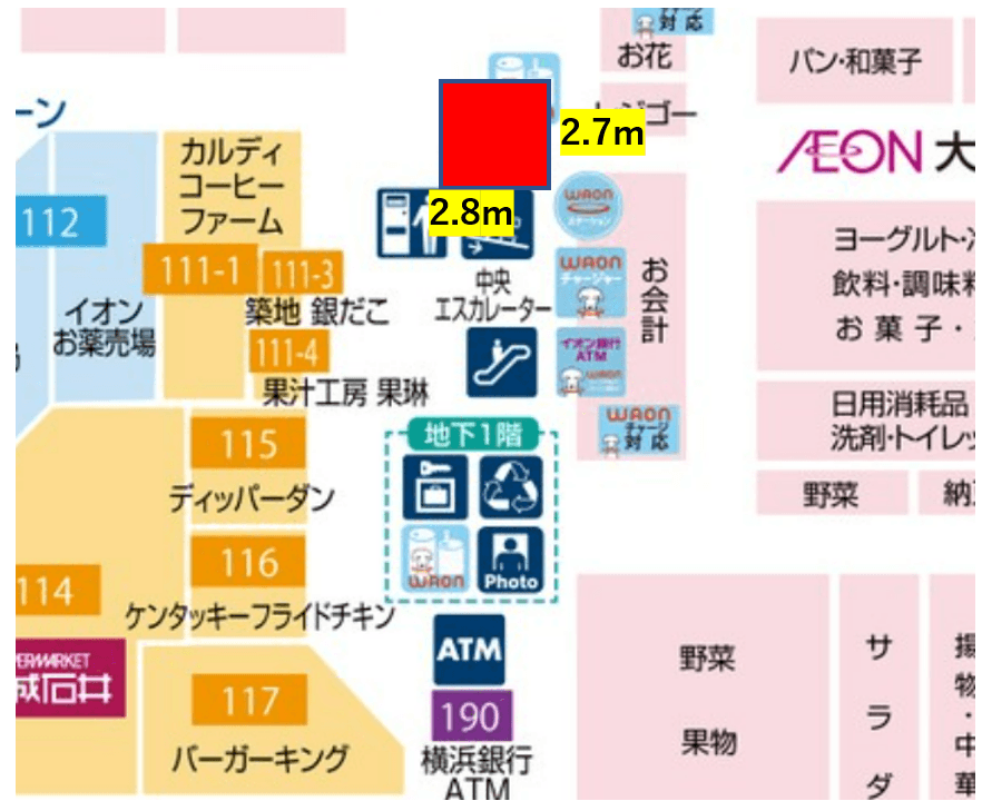 1Fアースコートの図面・フロアマップ