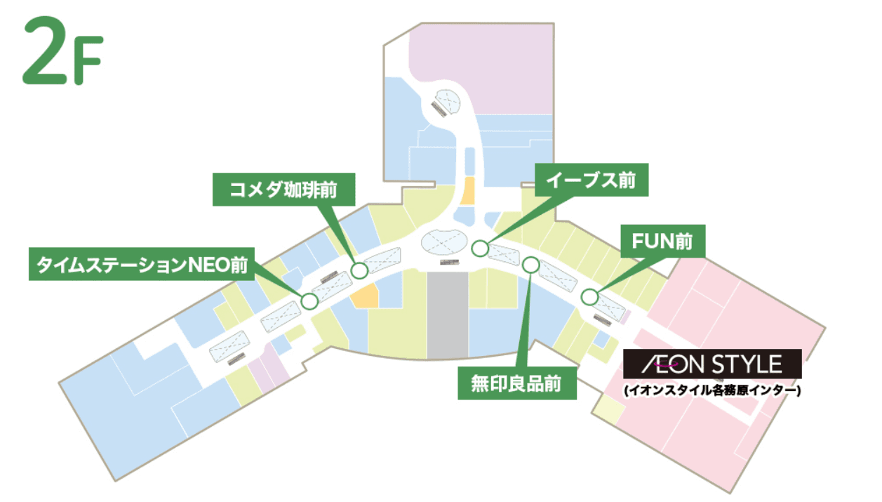 コメダ前の図面・フロアマップ