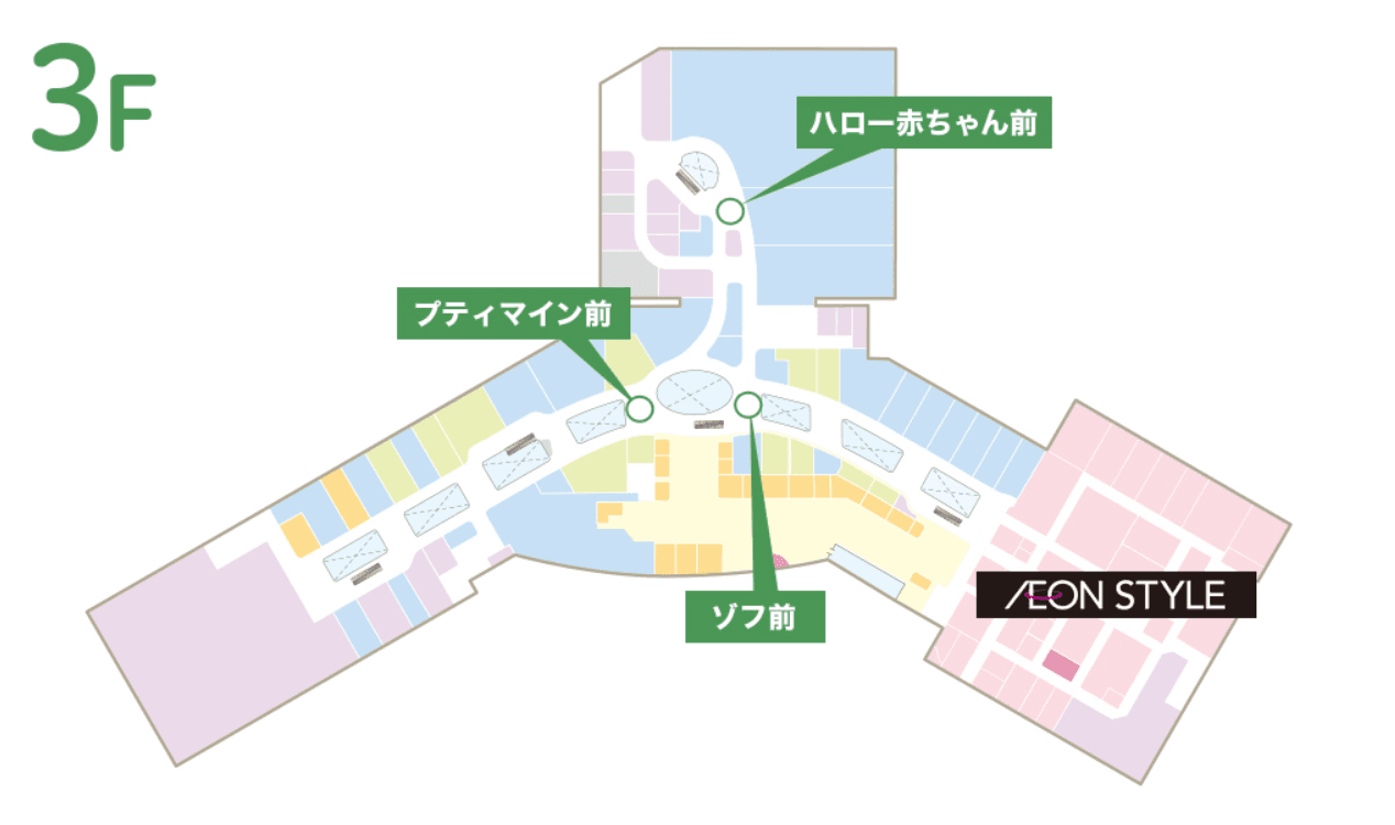 ハロー赤ちゃん前の図面・フロアマップ