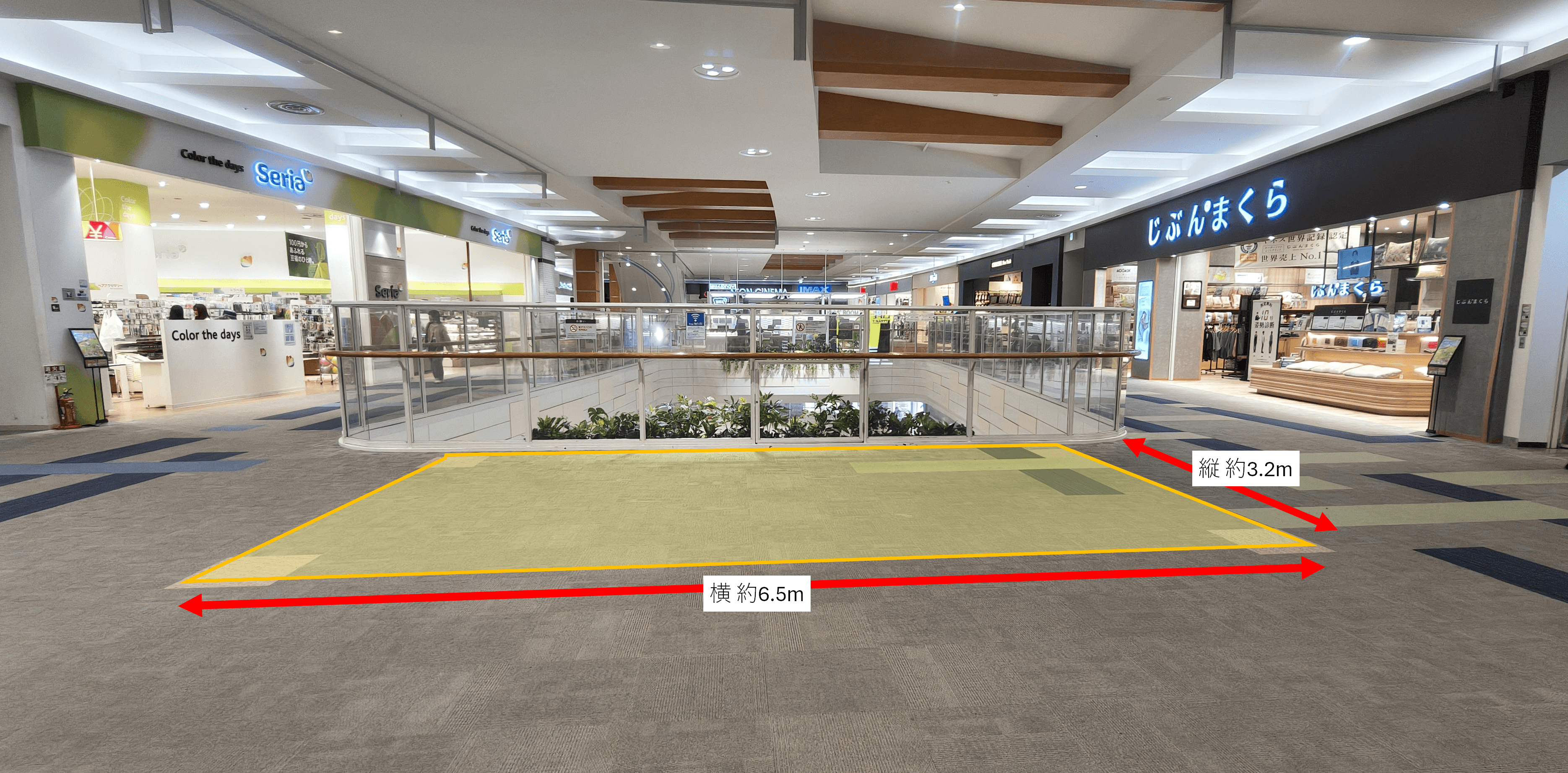 3F サンキューマート前の図面・フロアマップ1