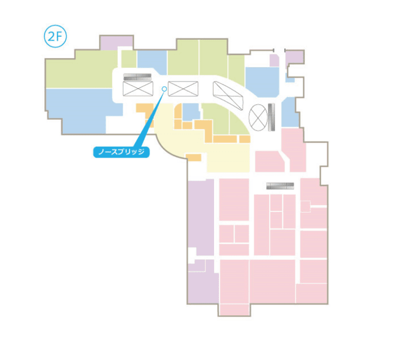 2Fノースブリッジの図面・フロアマップ