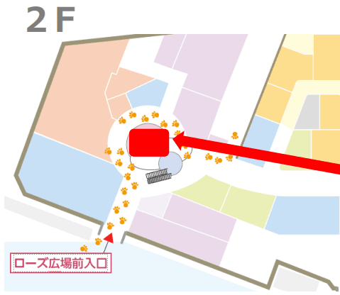 ローズ広場の図面・フロアマップ