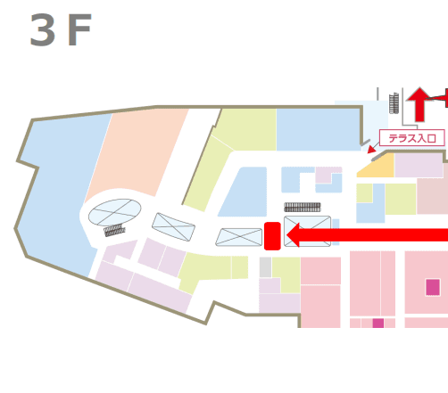 3F-①の図面・フロアマップ