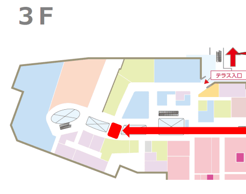 3F-②の図面・フロアマップ