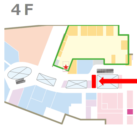 4F-①の図面・フロアマップ