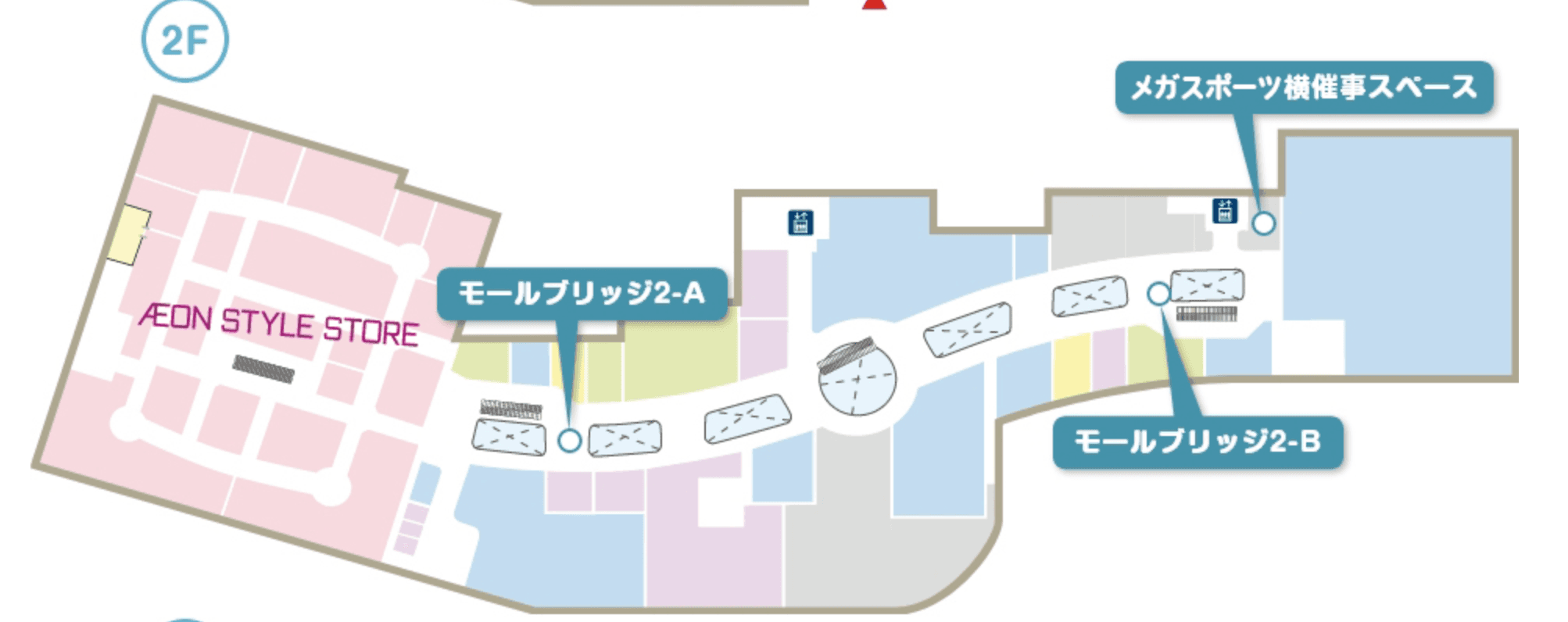 宮脇書店前ブリッジの図面・フロアマップ