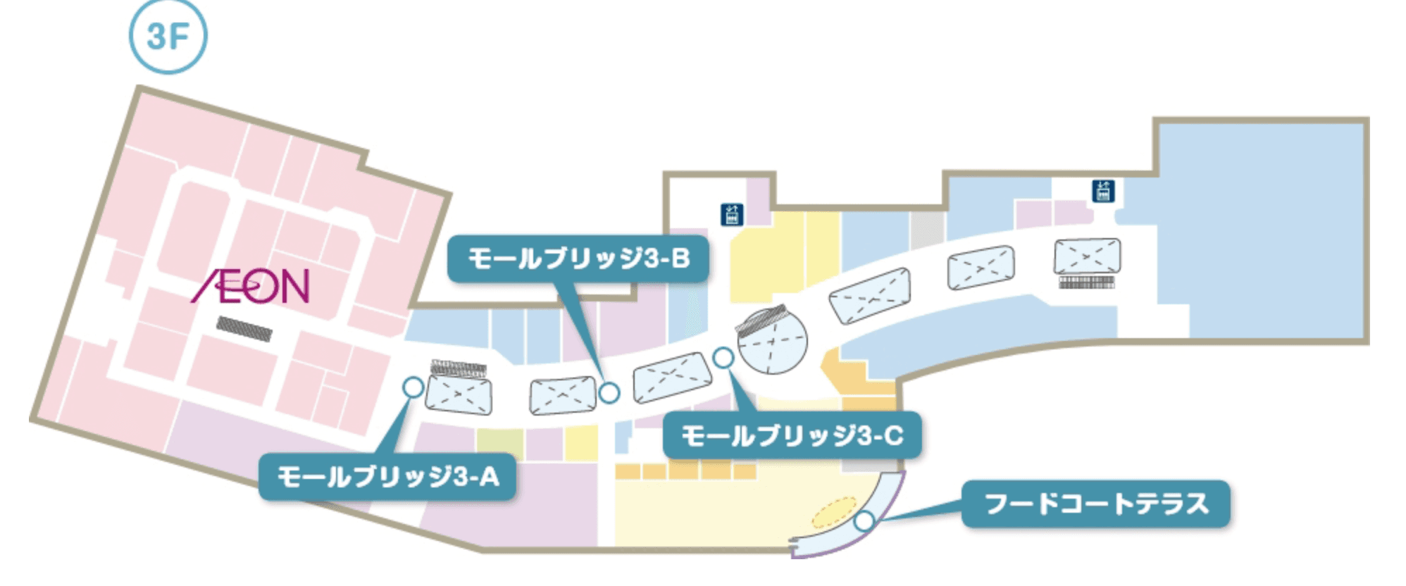 JINS前ブリッジの図面・フロアマップ