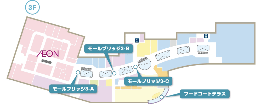 イオン前ブリッジの図面・フロアマップ