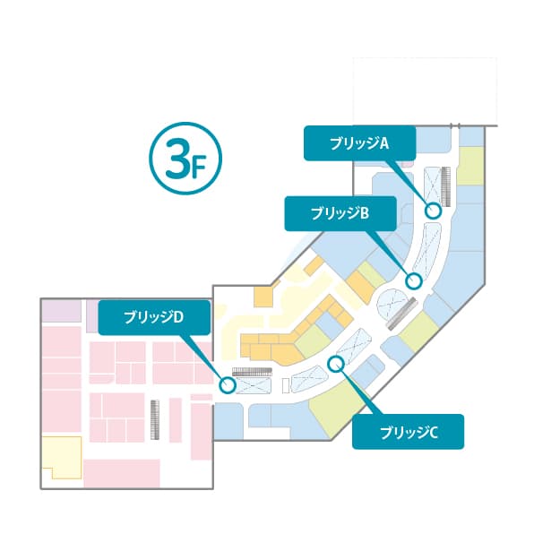 3階ブリッジCの図面・フロアマップ