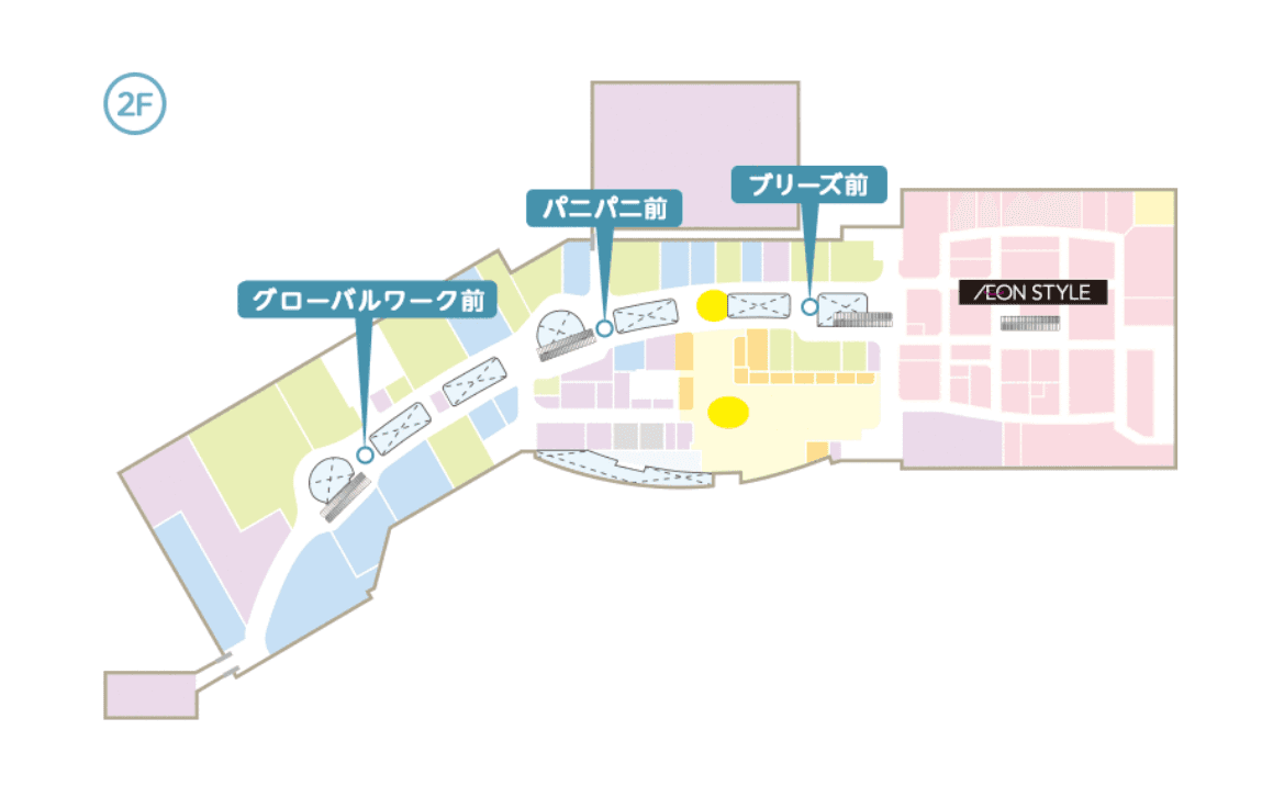 パニパニ前ブリッジの図面・フロアマップ