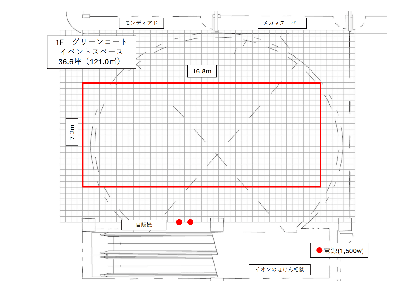 グリーンコートの図面・フロアマップ1